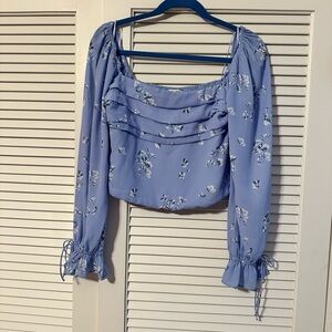 Abercrombie & Fitch Crop Blouse